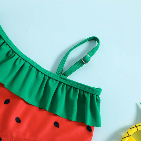 Children's Watermelon Two-Piece Swimsuit Set