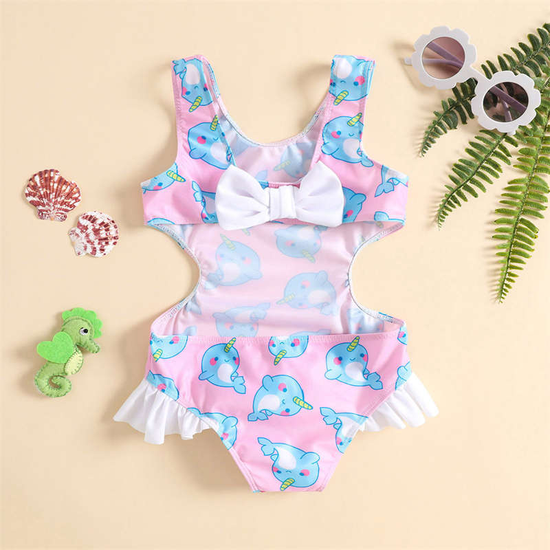 Summer Beach Style One-piece Swimsuit