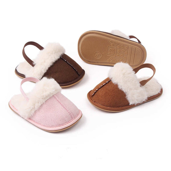 Plush Soft Sole Baby Toddler Shoes