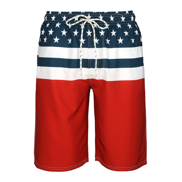 Summer New Beach Pants Men's Sports Five-point Pants European and American 3d Digital Printing Shorts