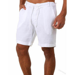 Cotton and Linen Shorts Summer Sports Pants Men's Five-point Pants Casual Pant