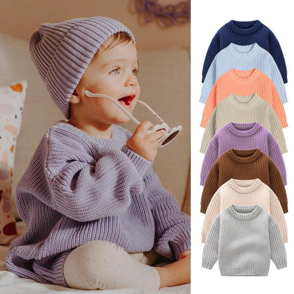 Baby Sweater Knitted Sweater Children's Pullover